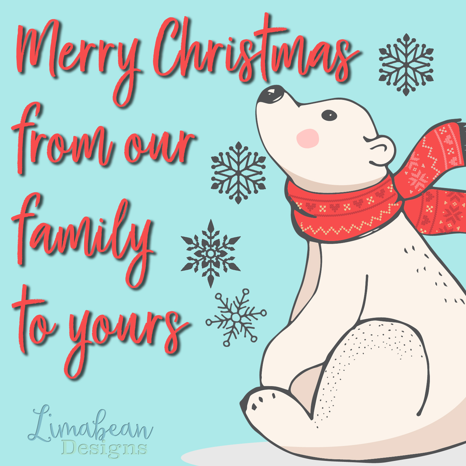 Merry Christmas From Us Merry Christmas! From us to you! Because reading is better than real life