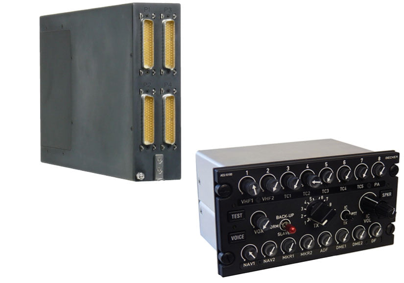 DVCS6100 Digital Audio Selector & System Becker Avionics