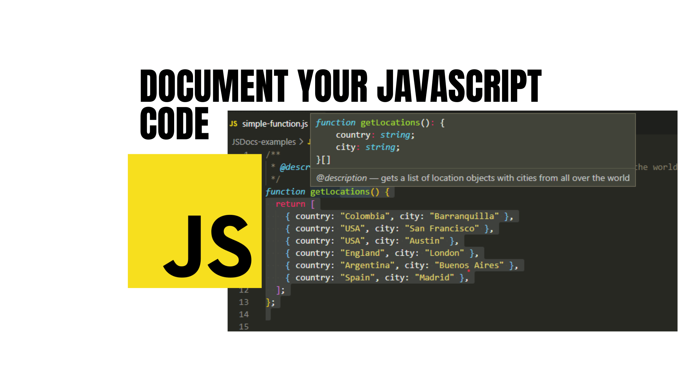 The Ultimate Guide to JavaScript Documentation Using JSDocs A