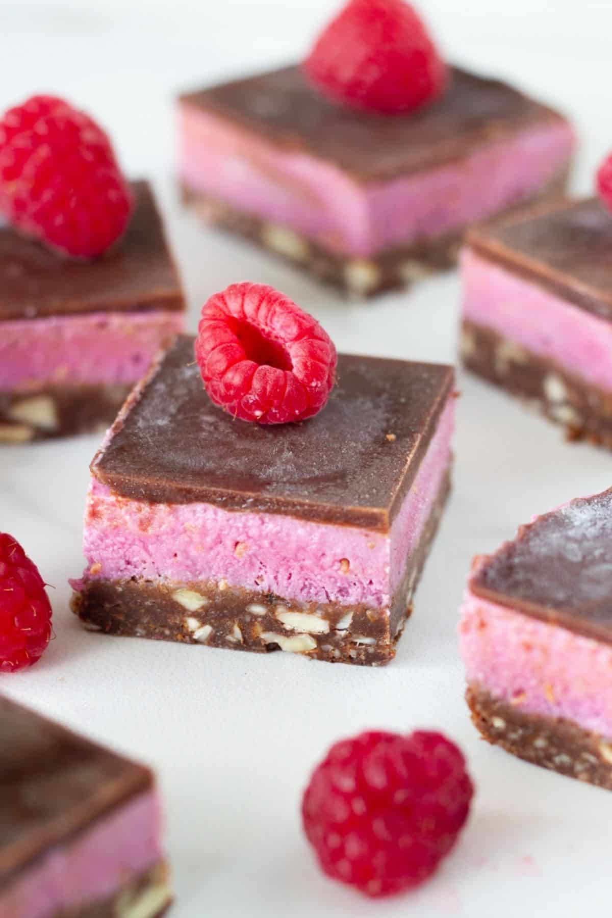 Chocolate Raspberry Bars