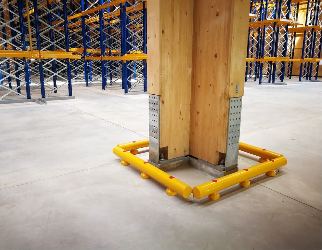 Column protectors and guards, damage prevention BECOSAN®