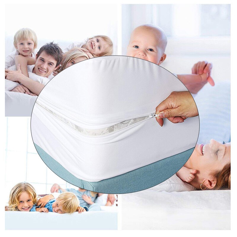 Zippered Bed Bug Mattress Protector 1,000+ Bed Bug Accessories Free