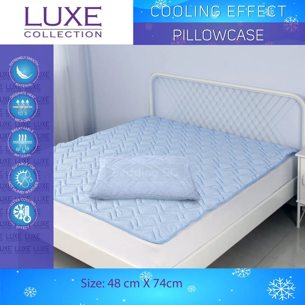 Cooling Pillowcase A Cool Headrest For A Good Night Sleep