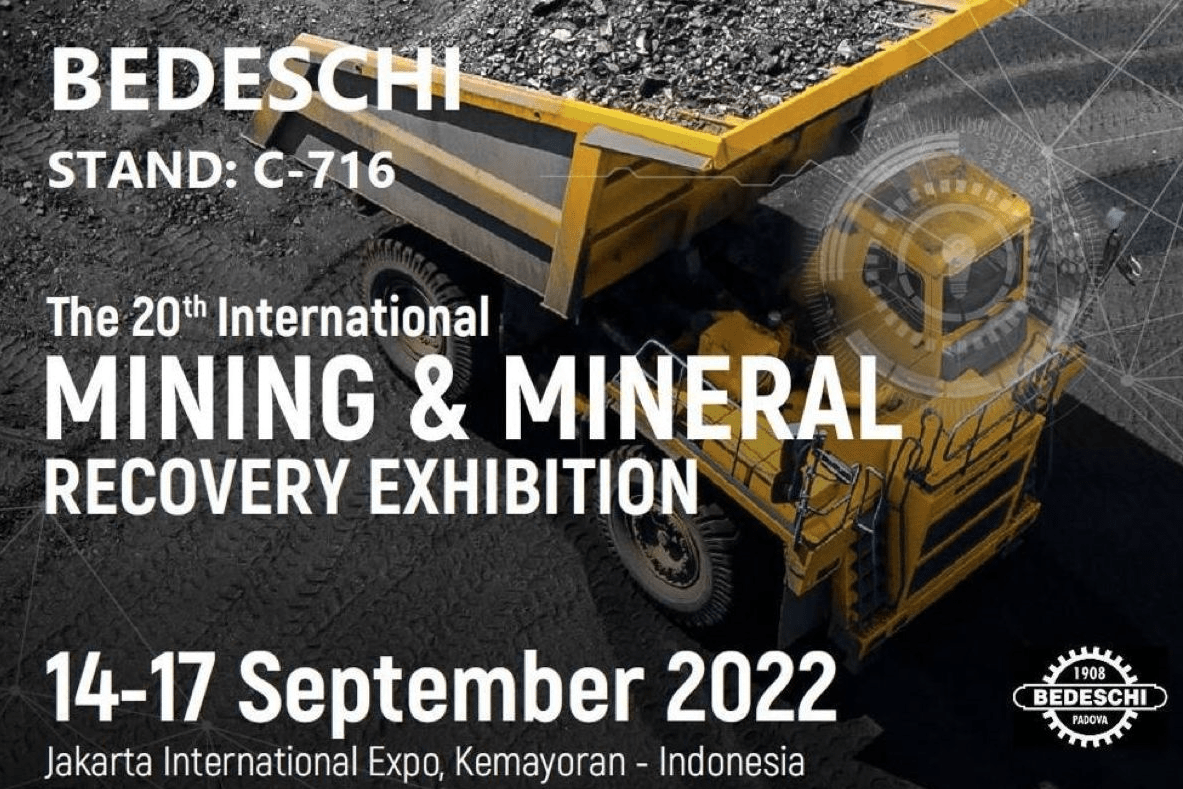 Bedeschi at Mining & Minerals Exhibition in Jakarta Bedeschi S.p.A.