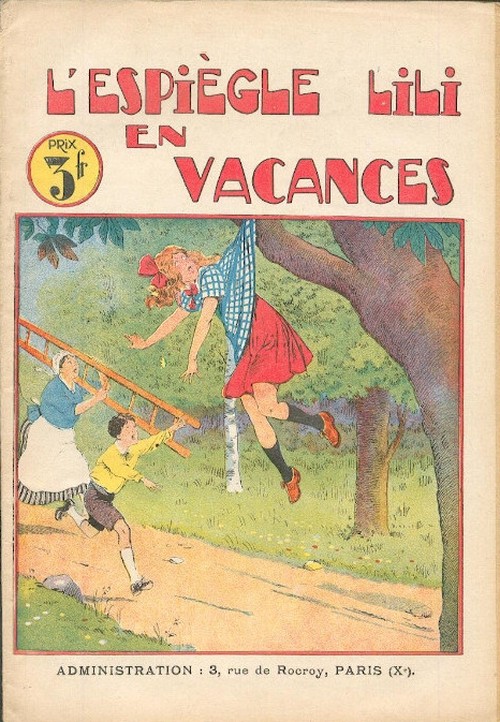 L'ESPIEGLE LILI 8 S'AMUSE GIFFEY VERY RARE ORIGINAL EDITION.