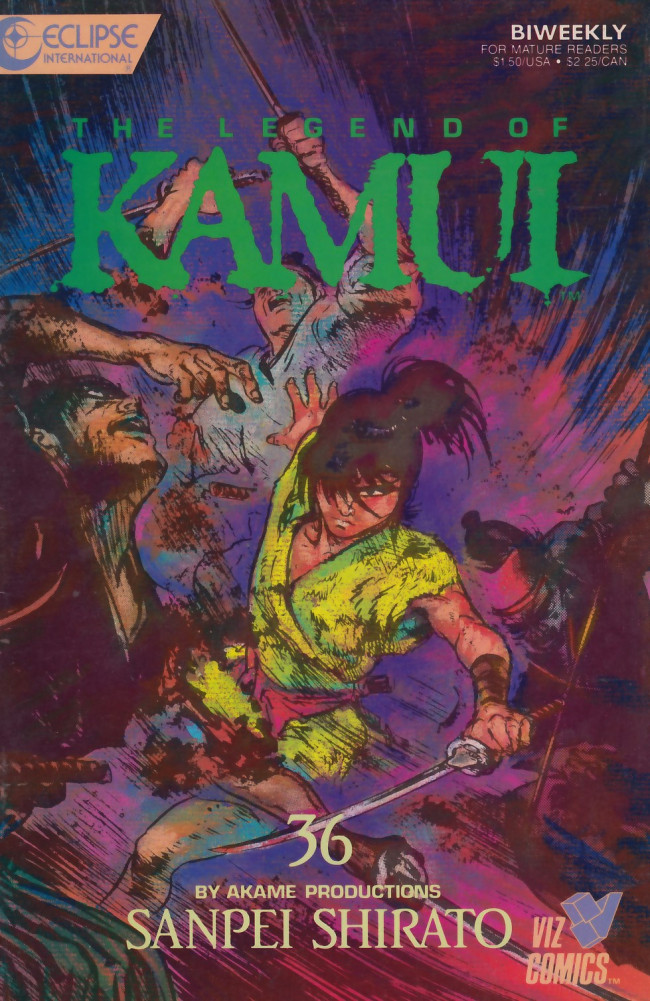 Legend of Kamui (The) (1987) 36 The Sword Wind Chapter