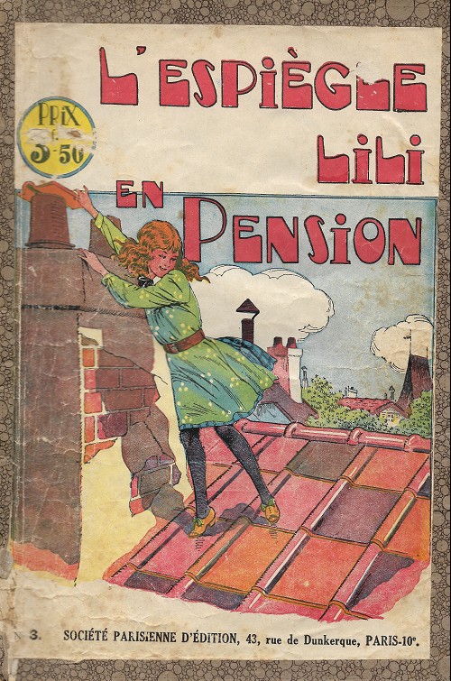 Eo mischievous lili (2ème prewar series), the pension at 3 lili.