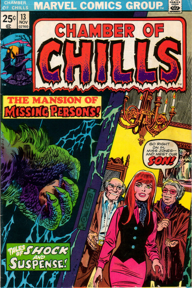 Chamber of Chills (Marvel 1972) 13 The Mansion of Missing Persons!