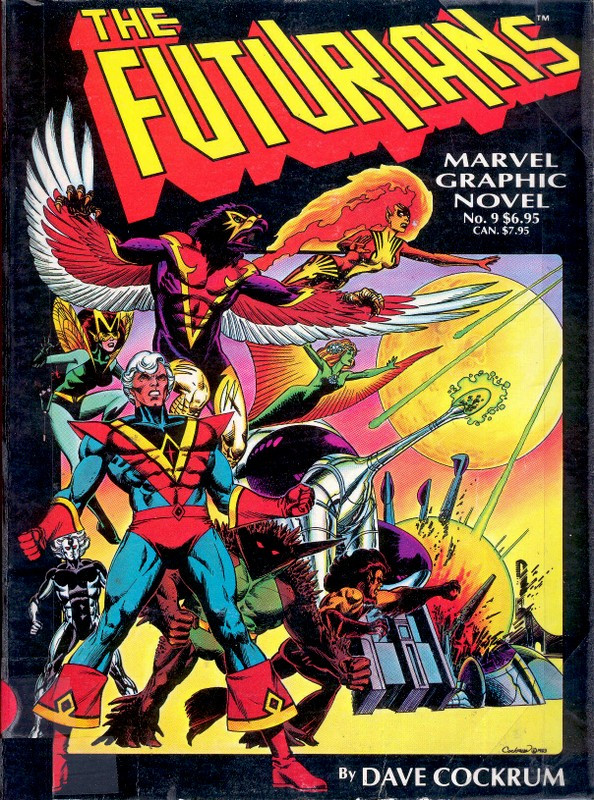 Marvel Graphic Novel (Marvel comics 1982) 9 The Futurians