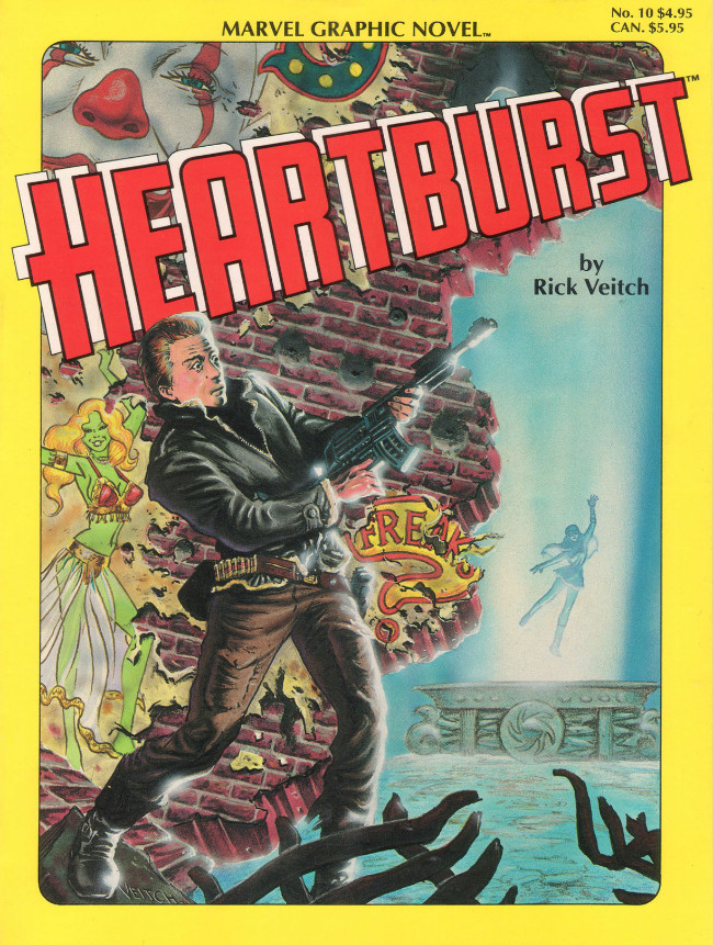 Marvel Graphic Novel (Marvel comics 1982) 10 Heartburst