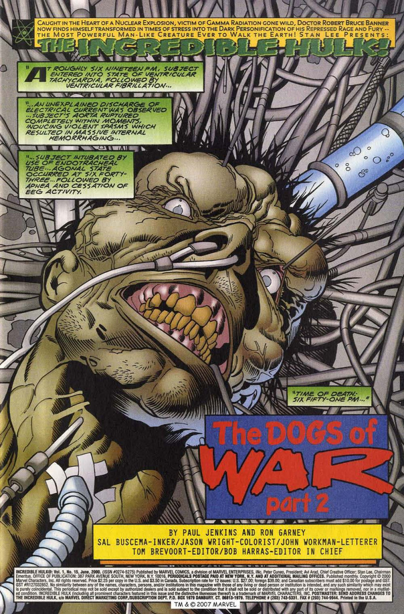Incredible Hulk Vol.2 (The) (Marvel comics 2000) 15