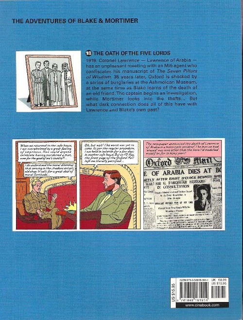 The adventures of Blake & Mortimer. 18, The oath of the.