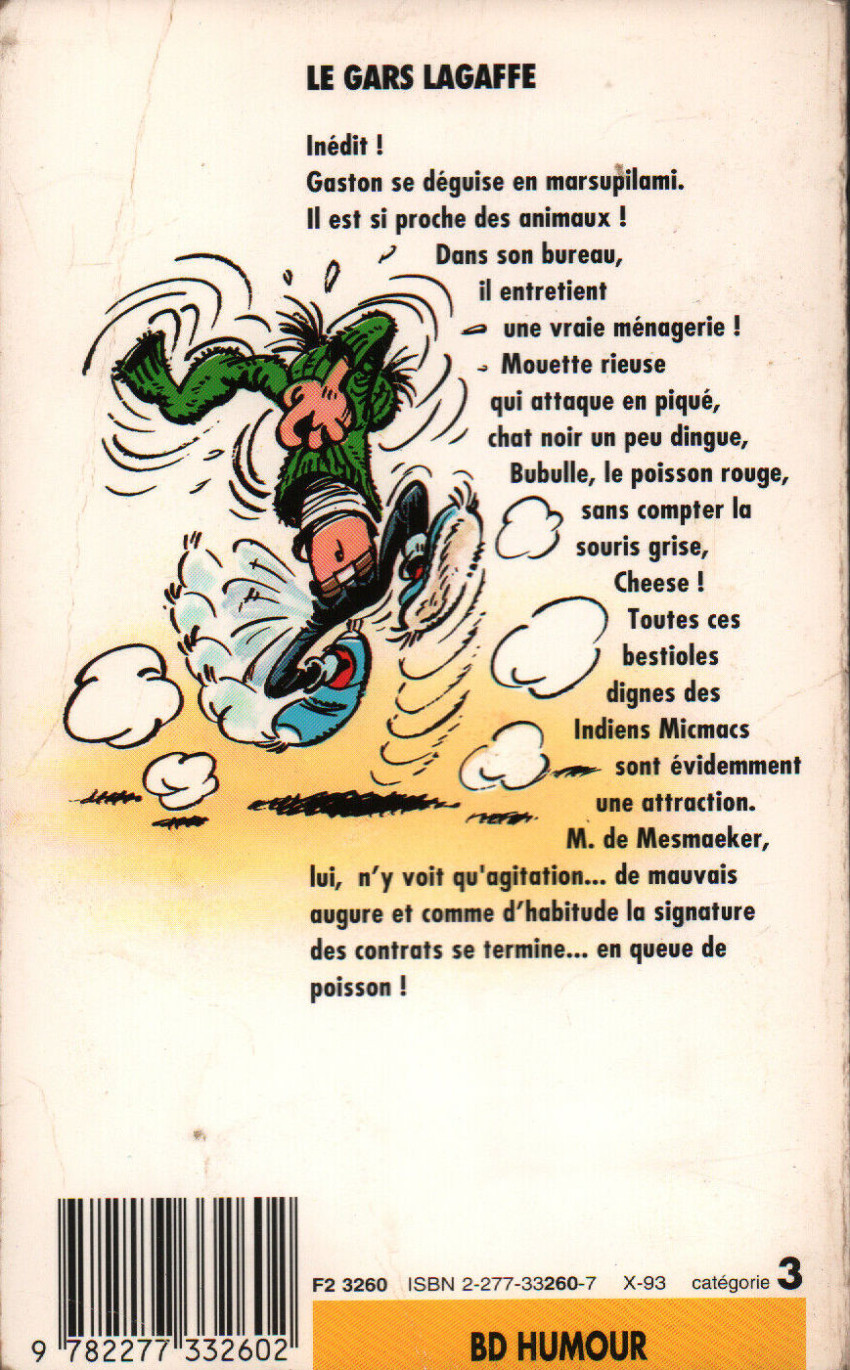 Gaston, tome 14 : Le géant de la gaffe André Franquin