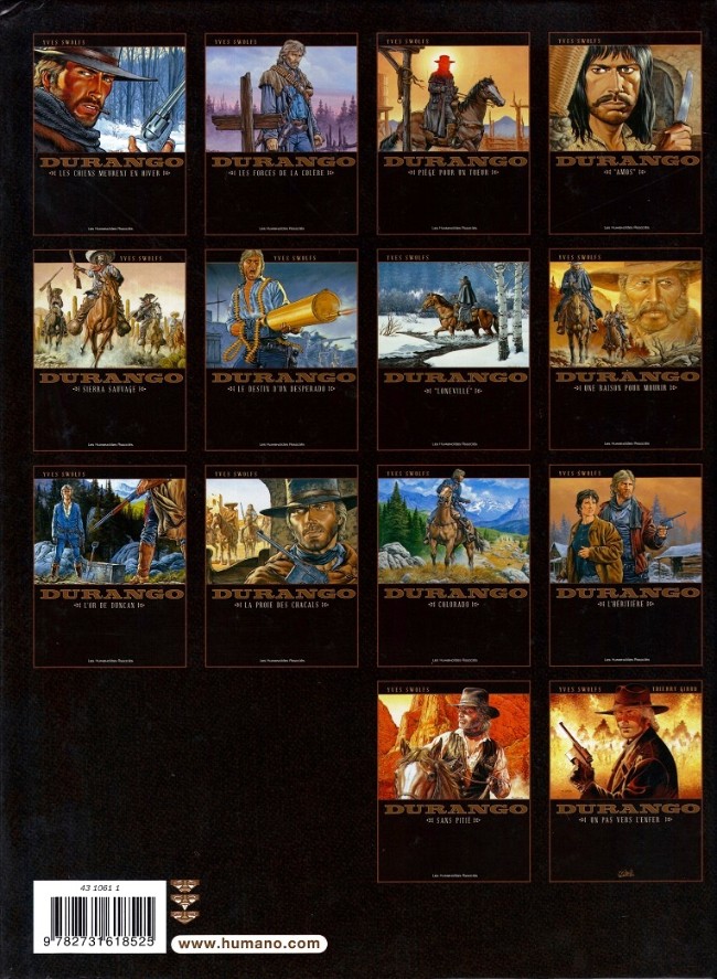Durango, Tome 9 : L'Or de Duncan Yves Swolfs pdf