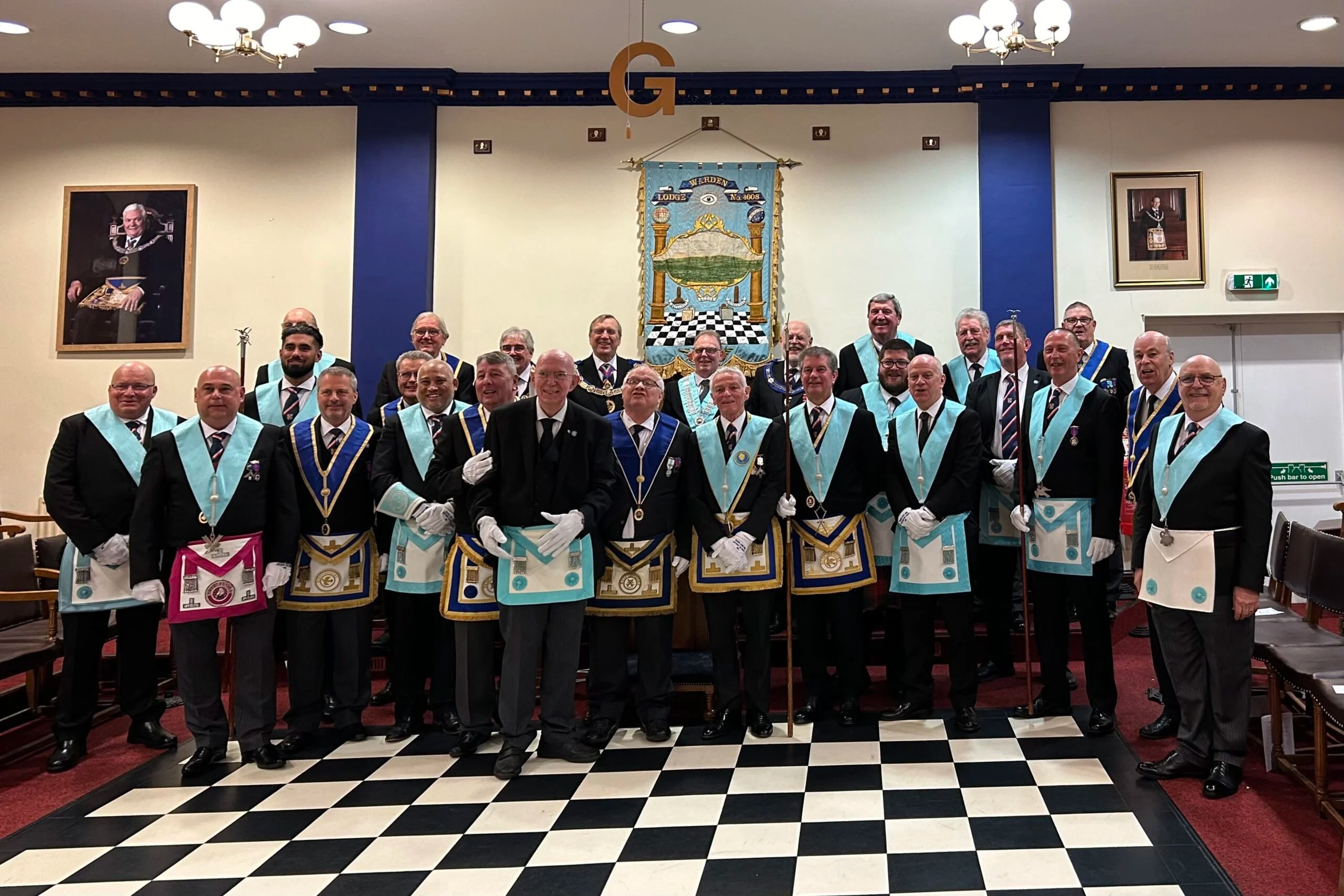 Warden Lodge Reach 100 and Look to the Future Bedfordshire Freemasons