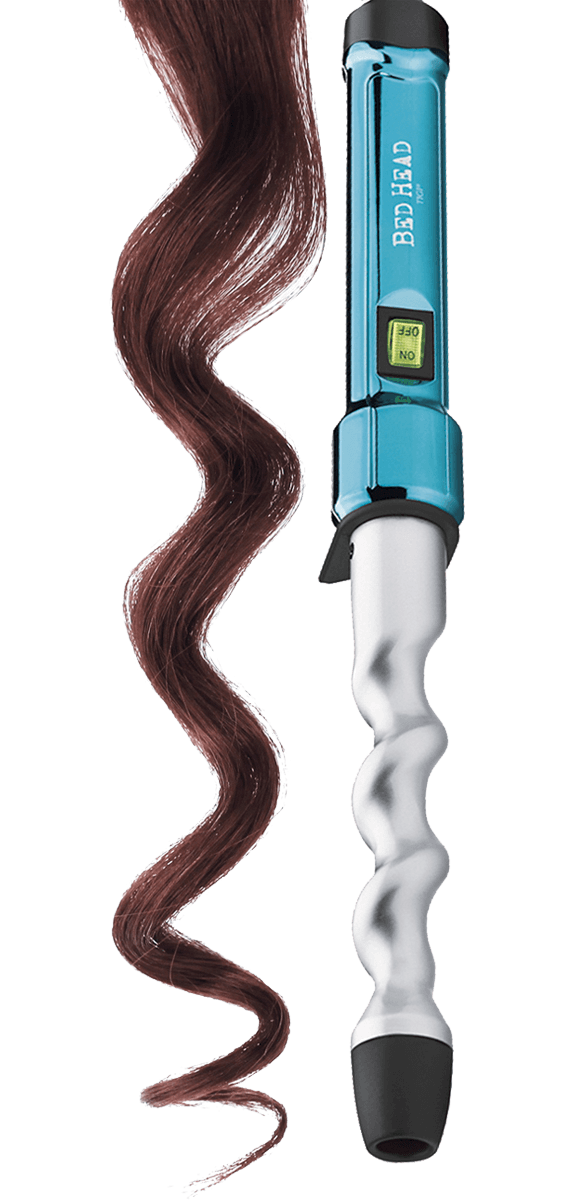 Curlipops™ 1" Tourmaline Ceramic Spiral Styling Iron Bedhead Styling