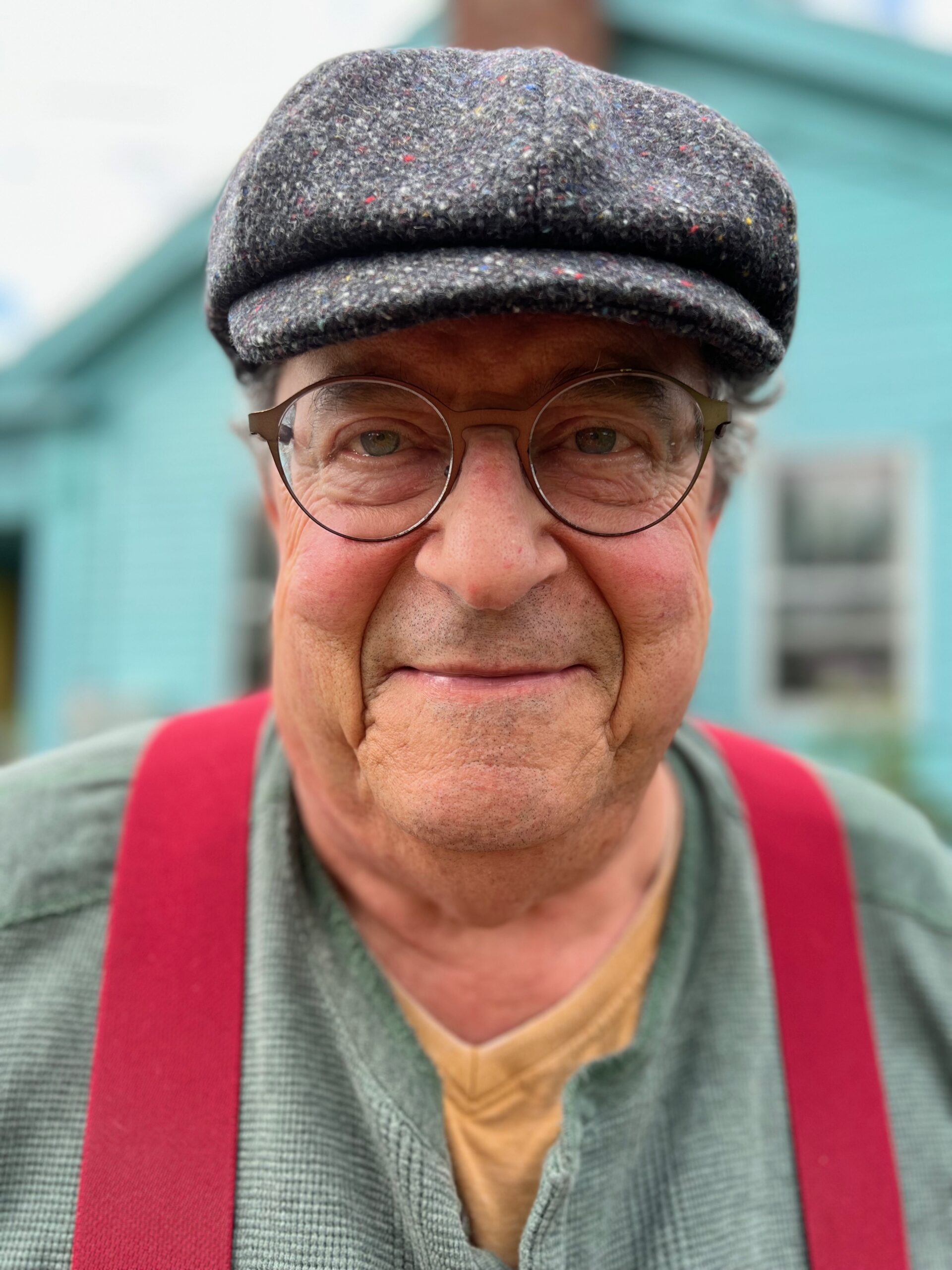 My New Newsboy Hat. It's Me, And It's Made Of Wool From Ireland