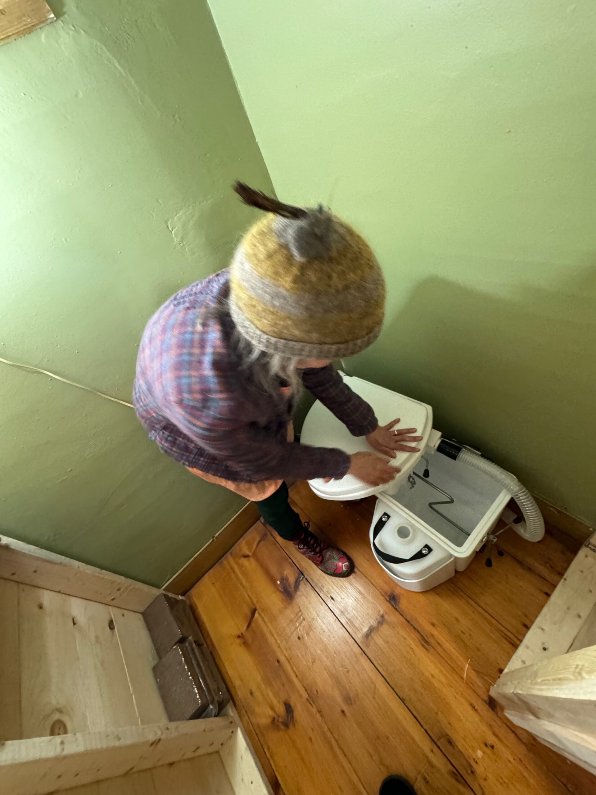 Toilet Chronicles DDay For Our Compost Toilet It Looks Simple And