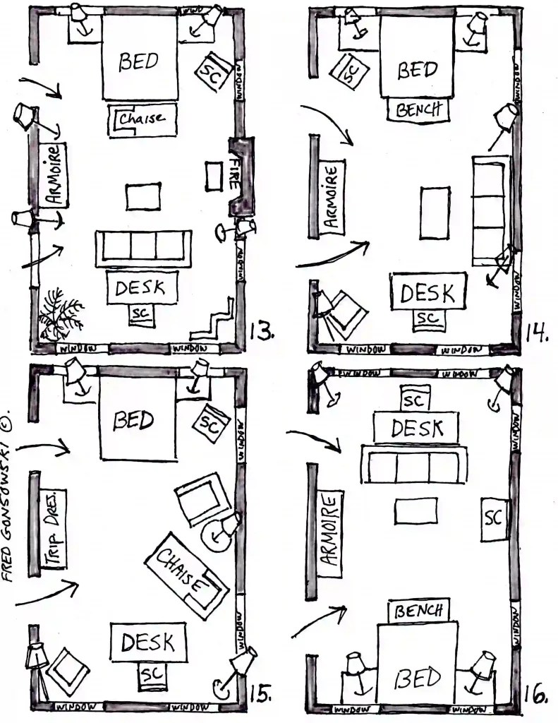 How to Maximize Long Narrow Bedroom Layout Bedroom