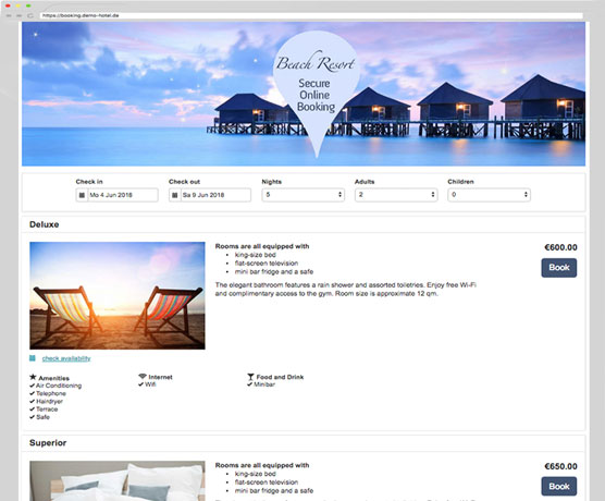 Online Booking System & Channel Manager