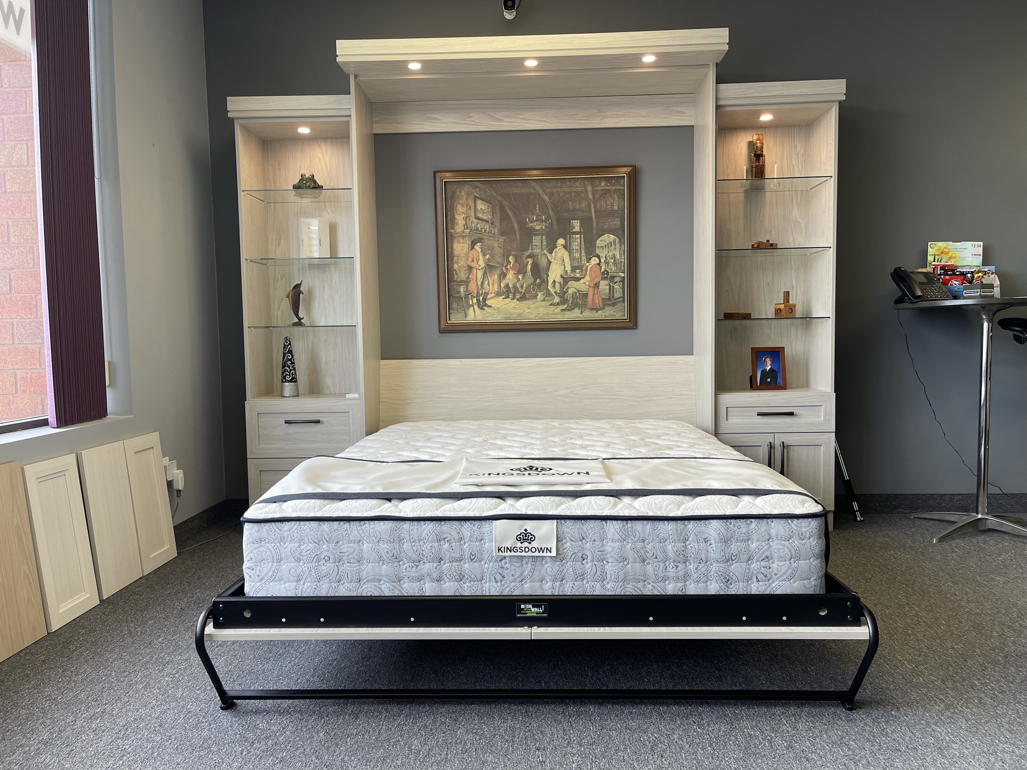 Visit Our Murphy Bed Showroom Beds Off the Wall