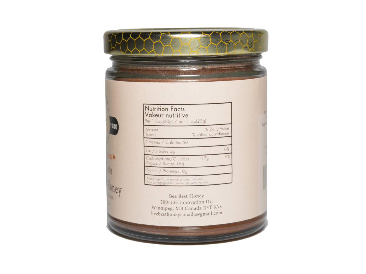 Chocolate Creamed Honey (340g) Bee Best Honey