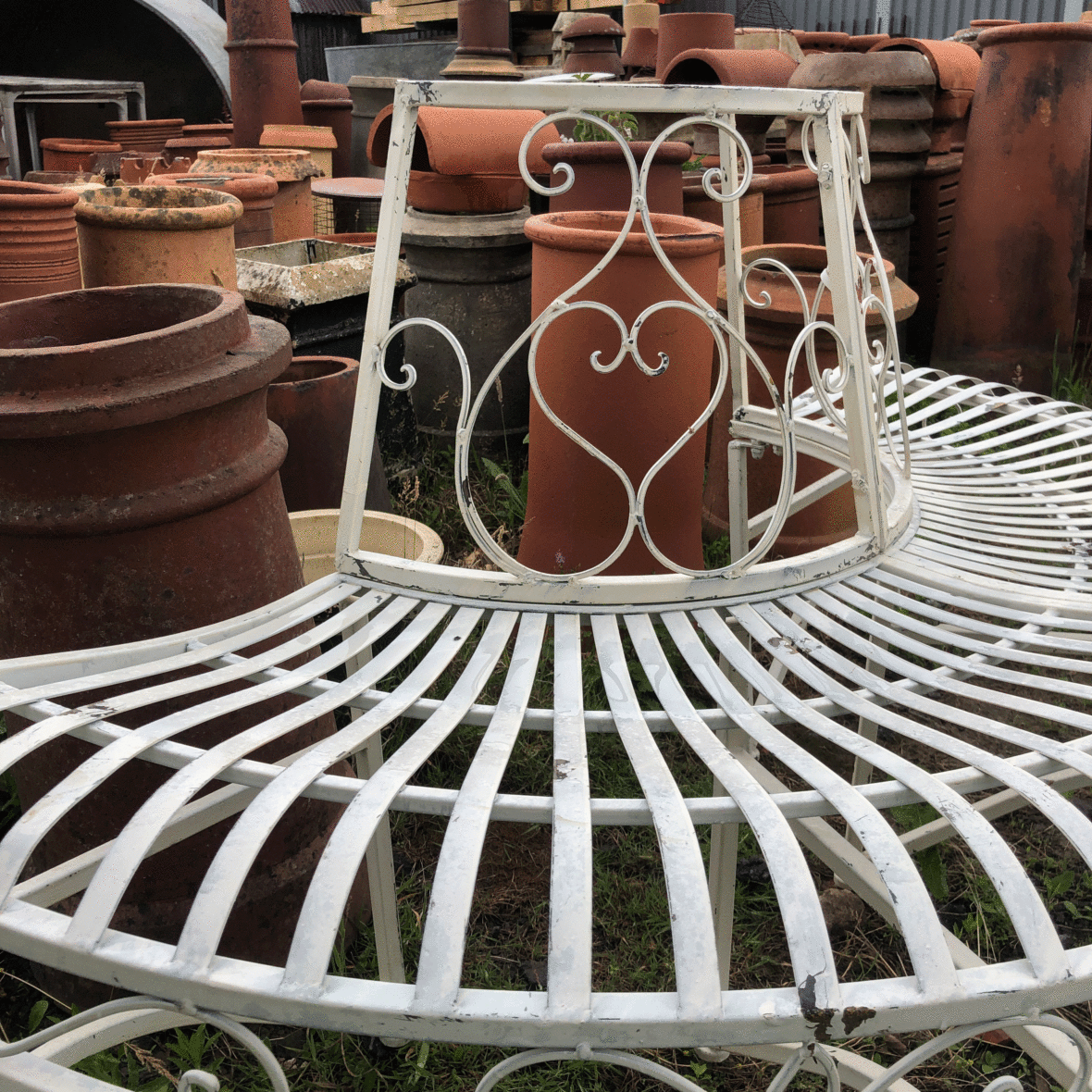 Half Round Tree Bench The Beechfield Reclamation Co
