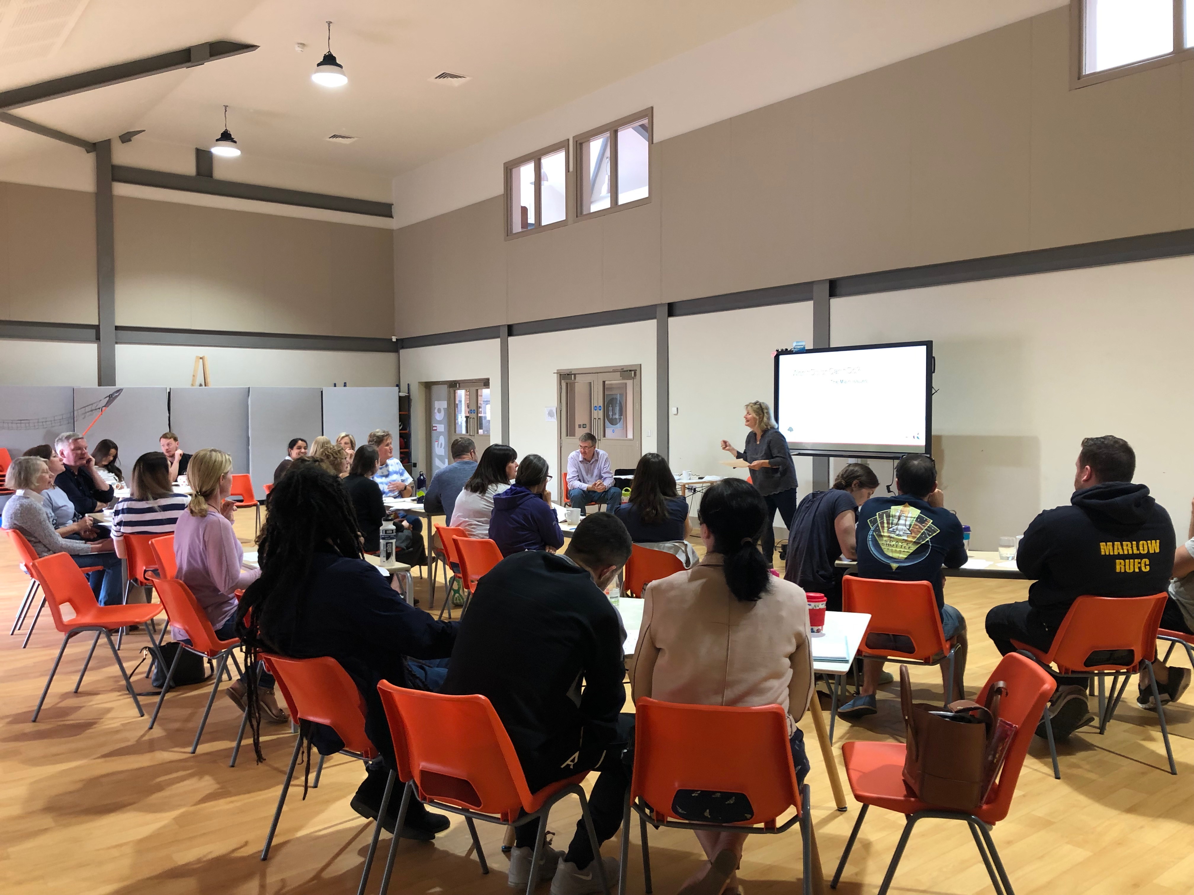 Getting stuck in on Inset Day Beech Lodge School