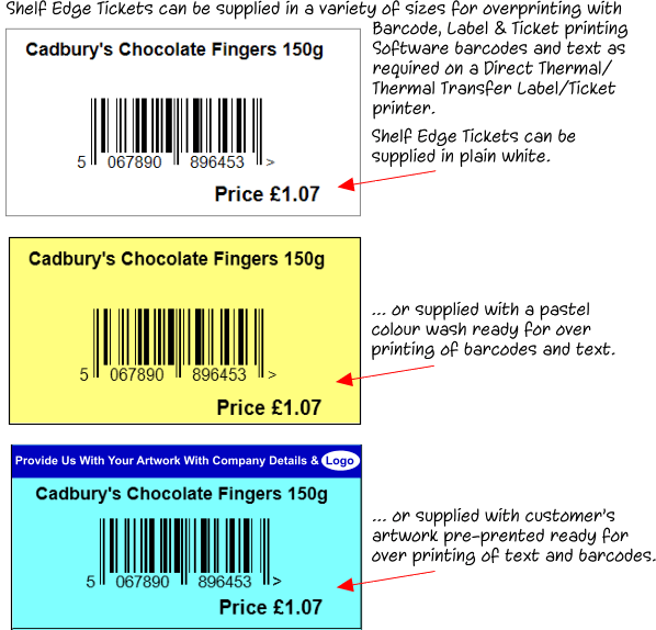 Shelf Edge Tickets,Shelf Edge Ticket Printing,Shelf Edge Ticket Printers
