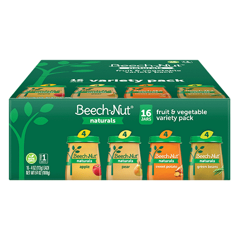 Naturals® Jar Variety Pack Stage 1 Baby Food BeechNut