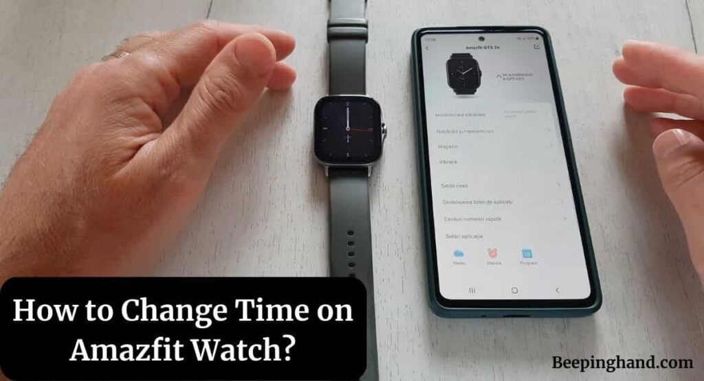 How to Change Time on Amazfit Watch: Easy Steps