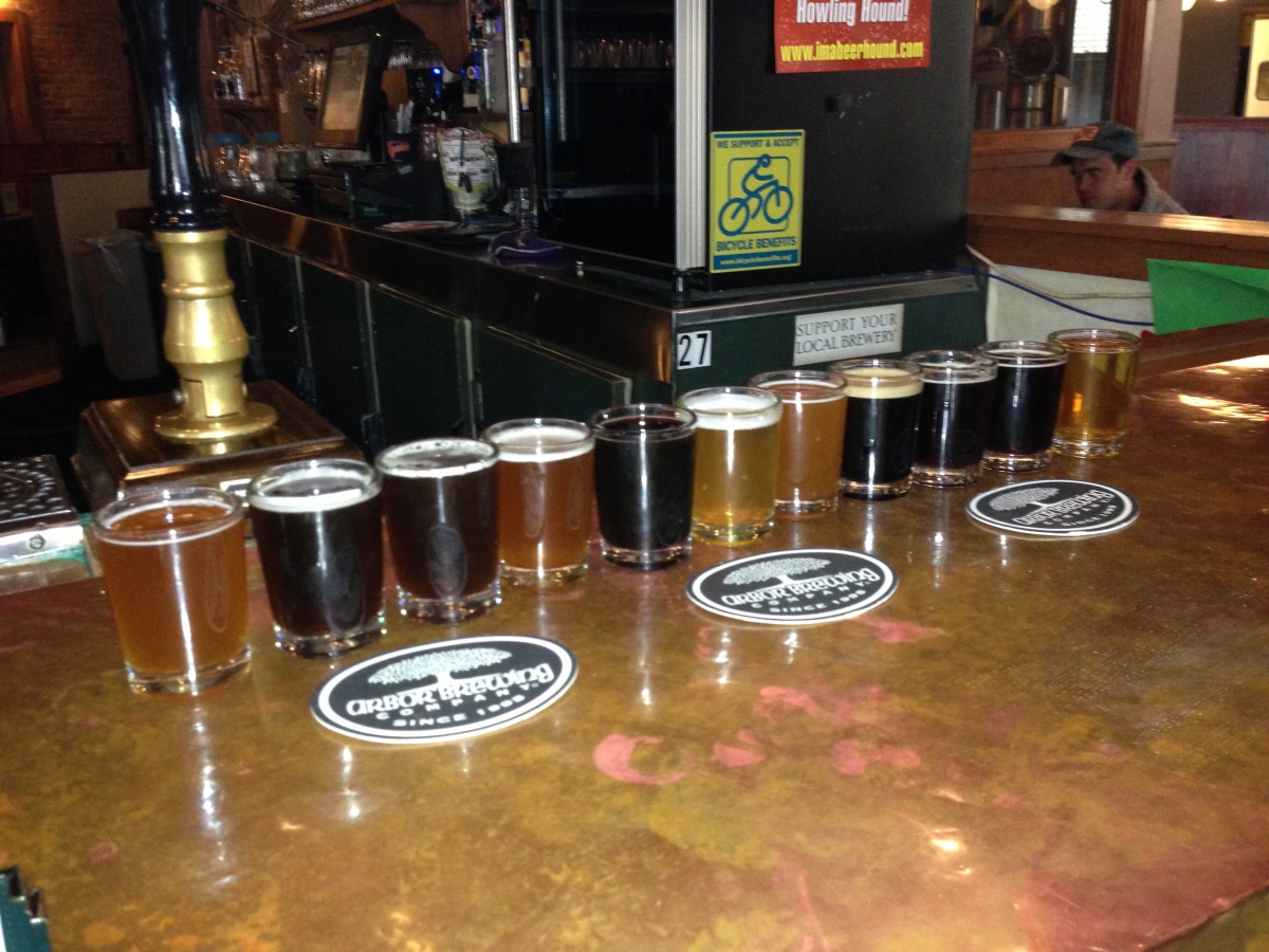 Arbor Brewing, Grizzly Peak & Jolly Pumpkin Ann Arbor (MI) breweries