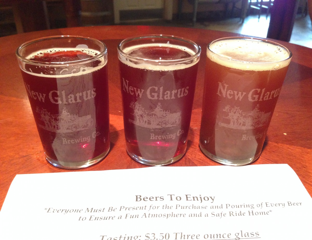 Wisconsin Brewery Tour New Glarus Beer Infinity