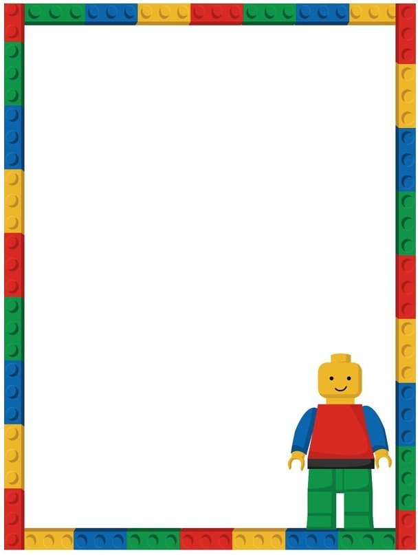 Free Printable Lego Baby Shower Invitation Template FREE Printable