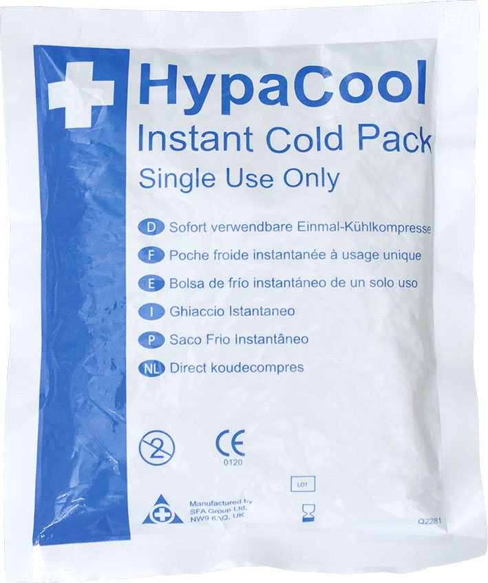 CM0370 INSTANT ICE PACK 100G SINGLE USE Beeswift Focused on Safety