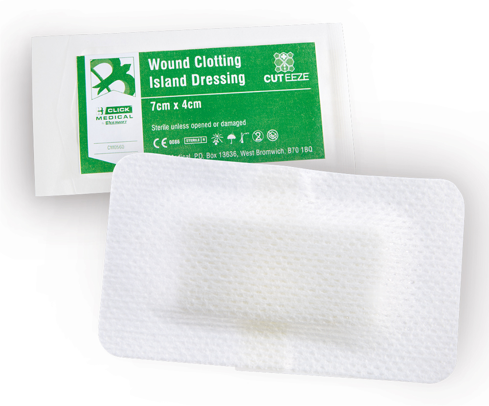 CM0560 HAEMOSTATIC DRESSING 7X4CM Beeswift, Manufacturer and