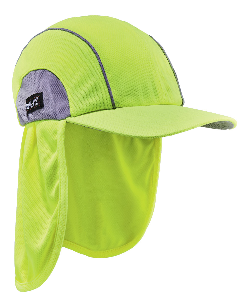 EY6650Y HIGH PERFORMANCE HAT WITH SHADE YELLOW Beeswift Focused