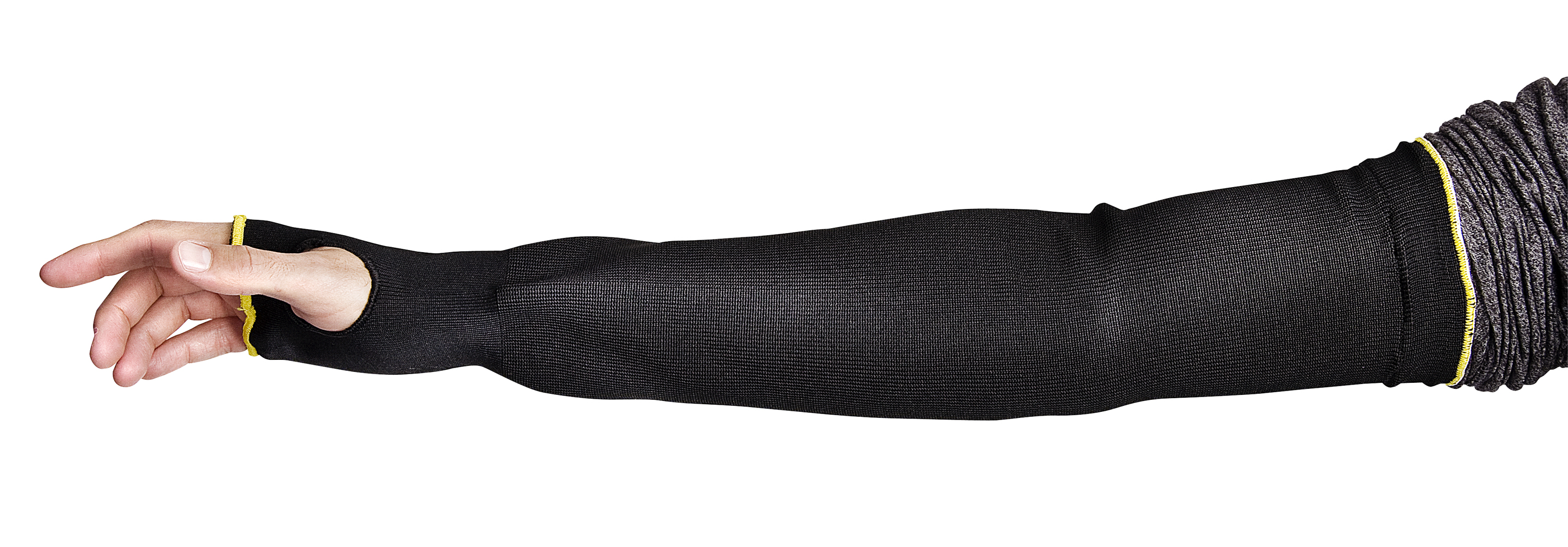 SUEKPGTTH CUTBAN TAPERED CUTRESISTANT SLEEVES BLACK Beeswift