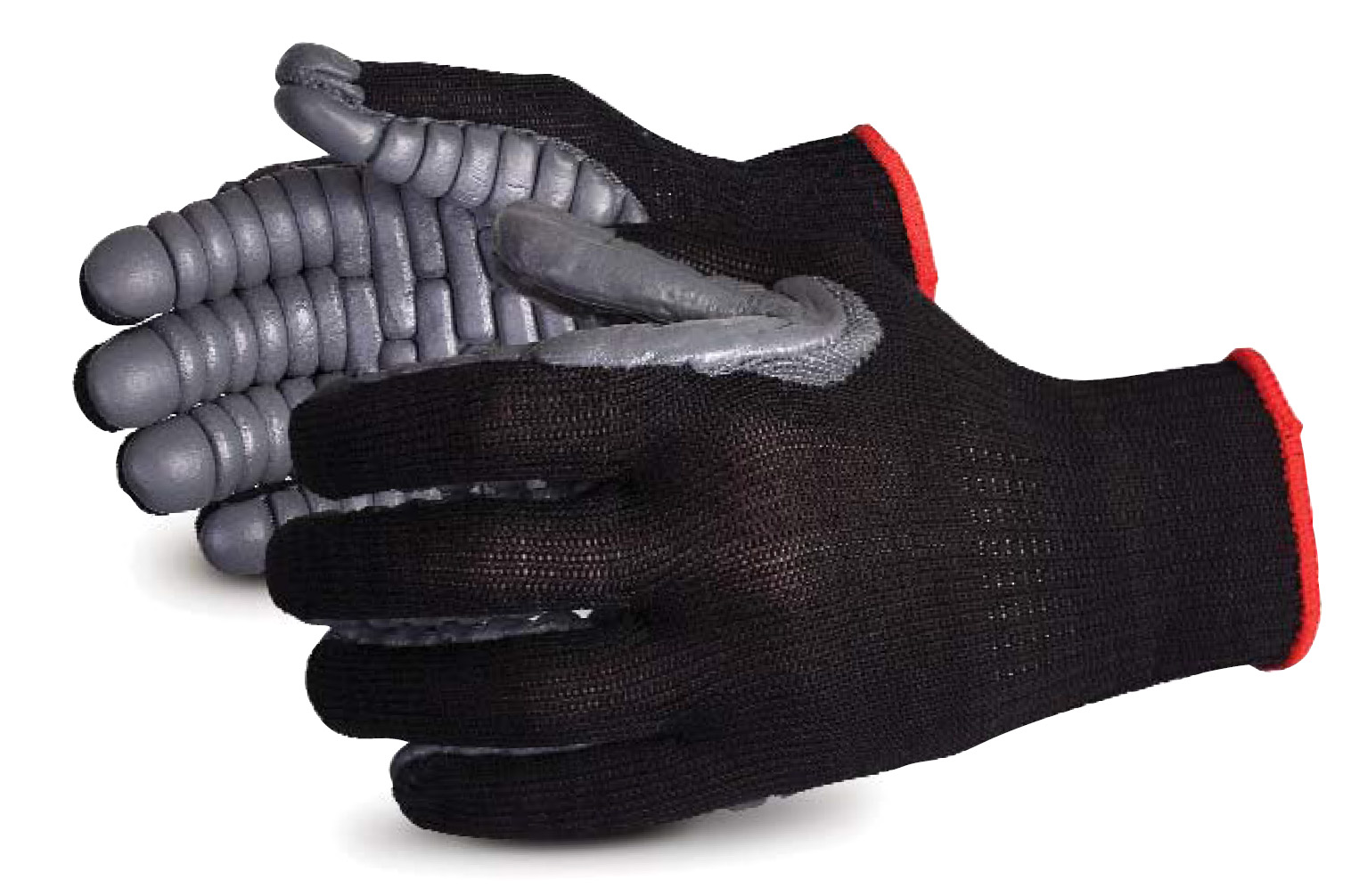 SUS10VIB VIBRASTOP VIBRATIONDAMPENING GLOVE GREY Beeswift