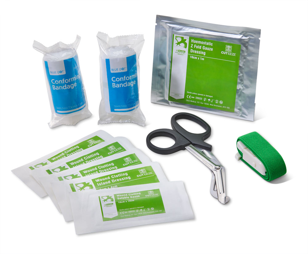 HAEMOSTATIC DRESSING KIT (QUICK KIT) HSE RISK MANAGEMENT SOLUTIONS