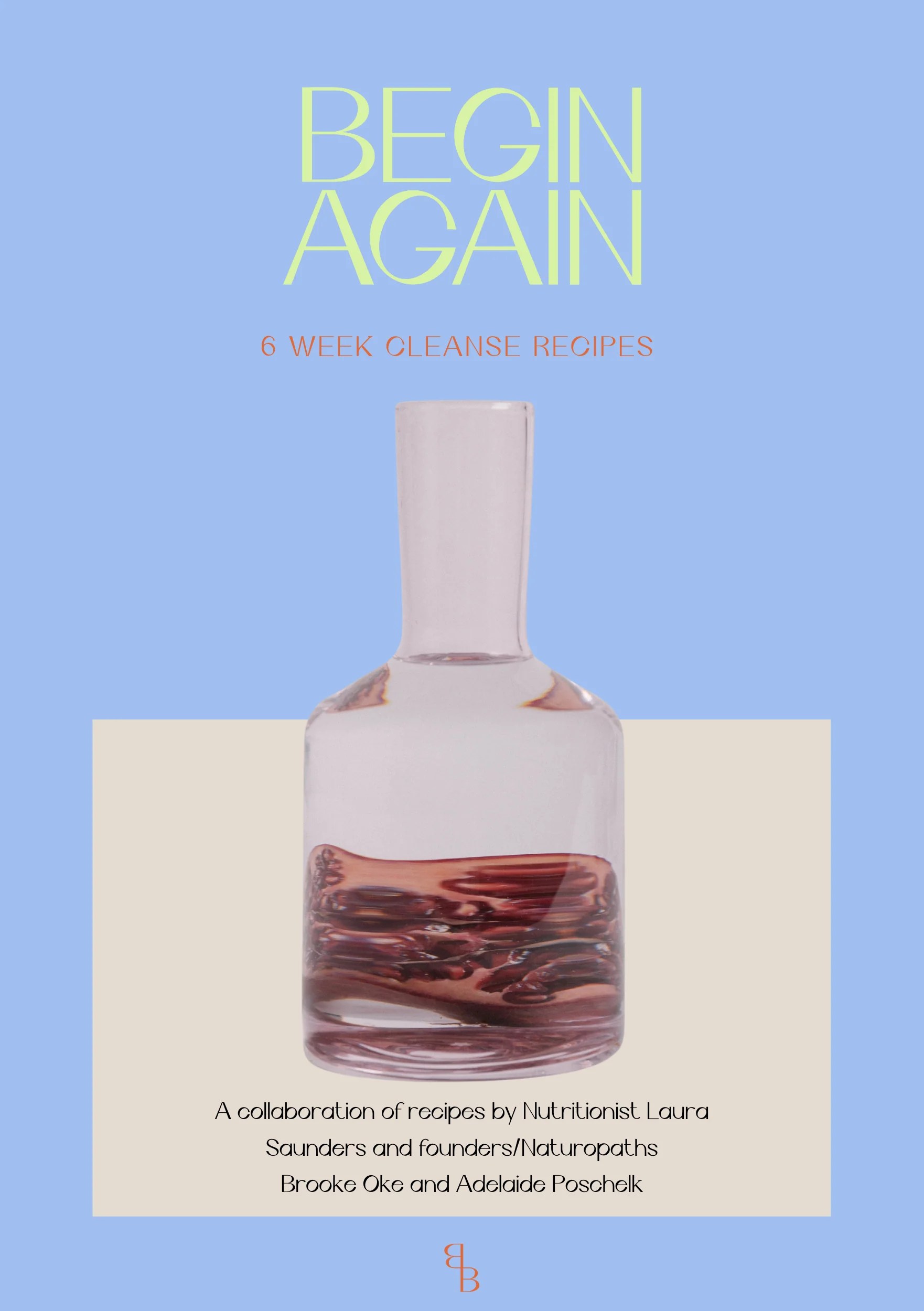 Recipe Book 6 Wk Cleanse Begin Again