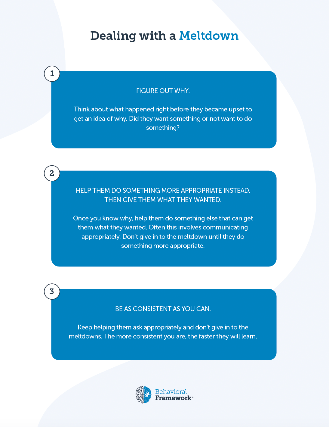 Education Behavioral Framework