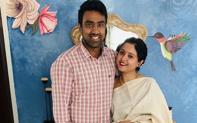 Ashwin and wife prithi celebrate 9th wedding anniversary