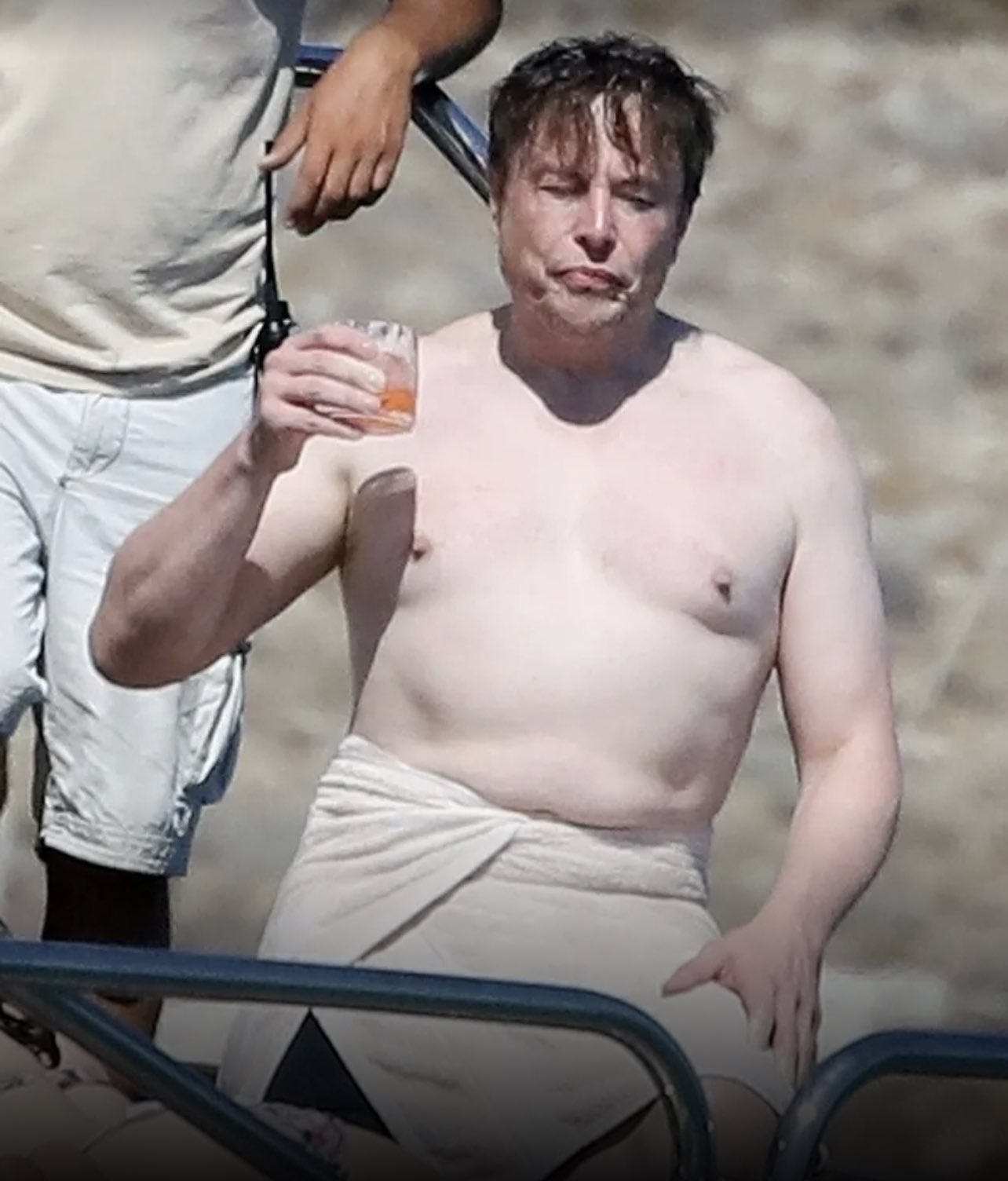 Elon musk shirtless pic from greece gone viral | World News