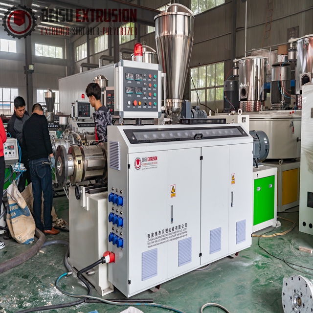 PVC pelletizer making machine line Beisu machinery from China