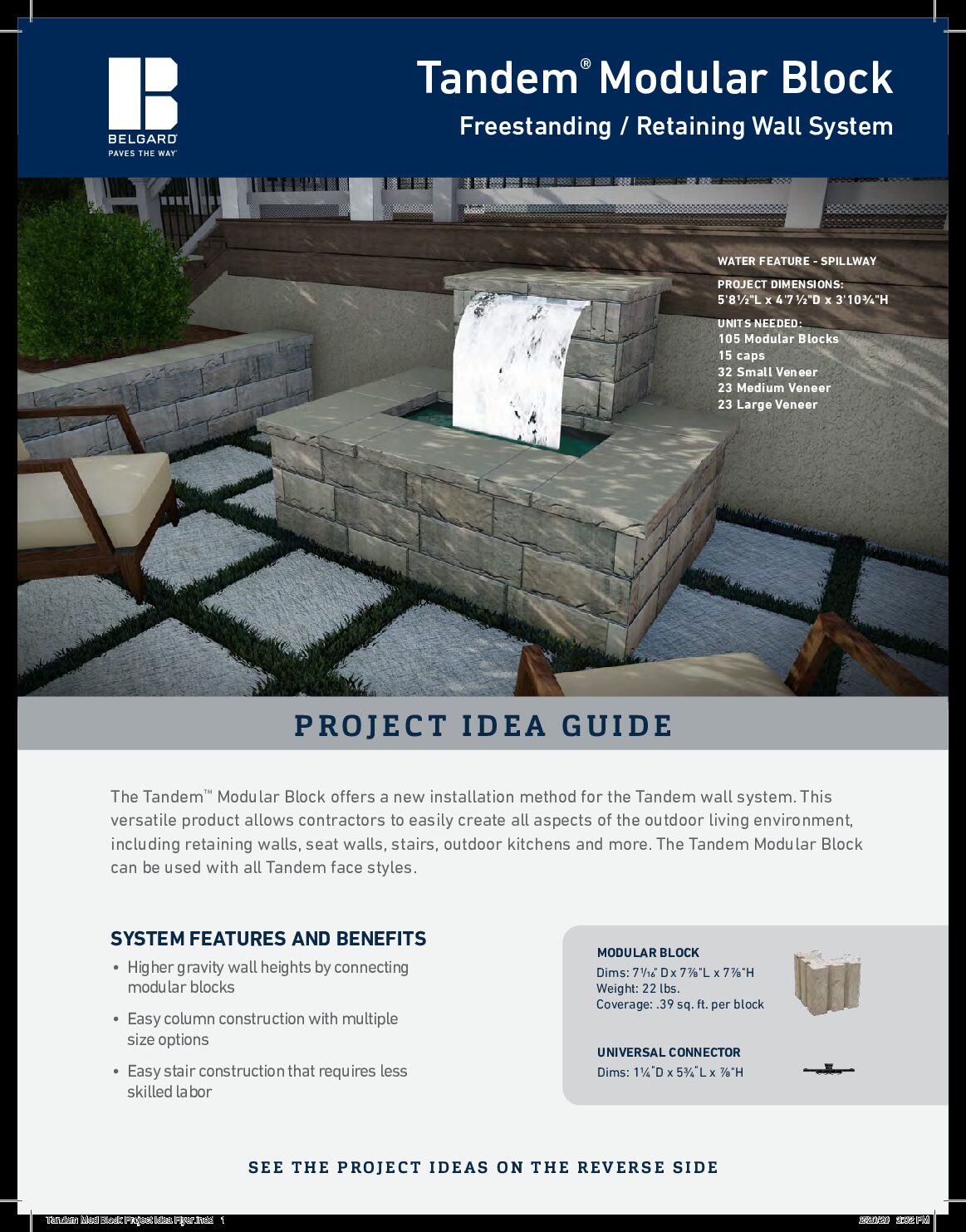 Tandem Wall Systems Belgard
