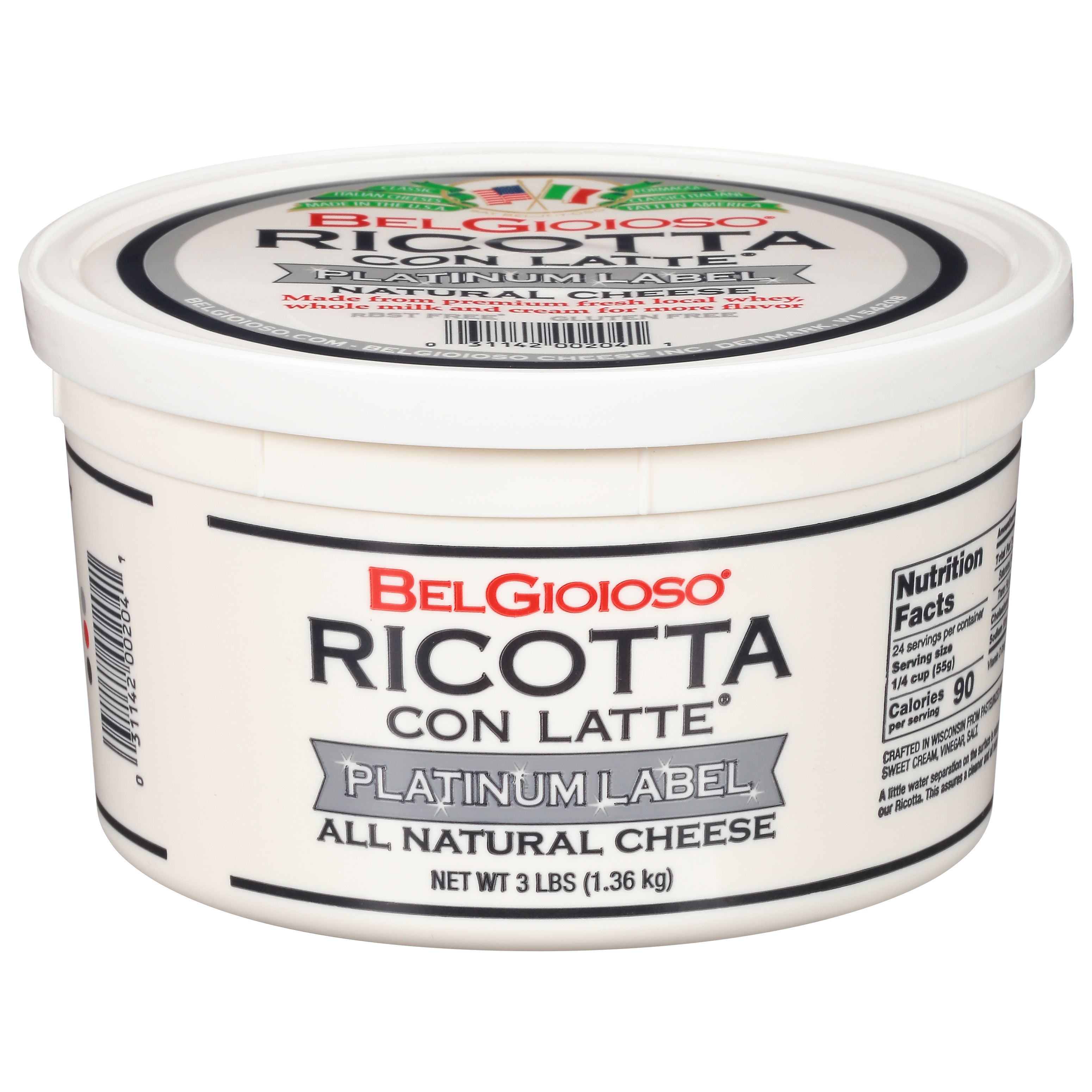 Platinum 3 Lb BelGioioso Cheese