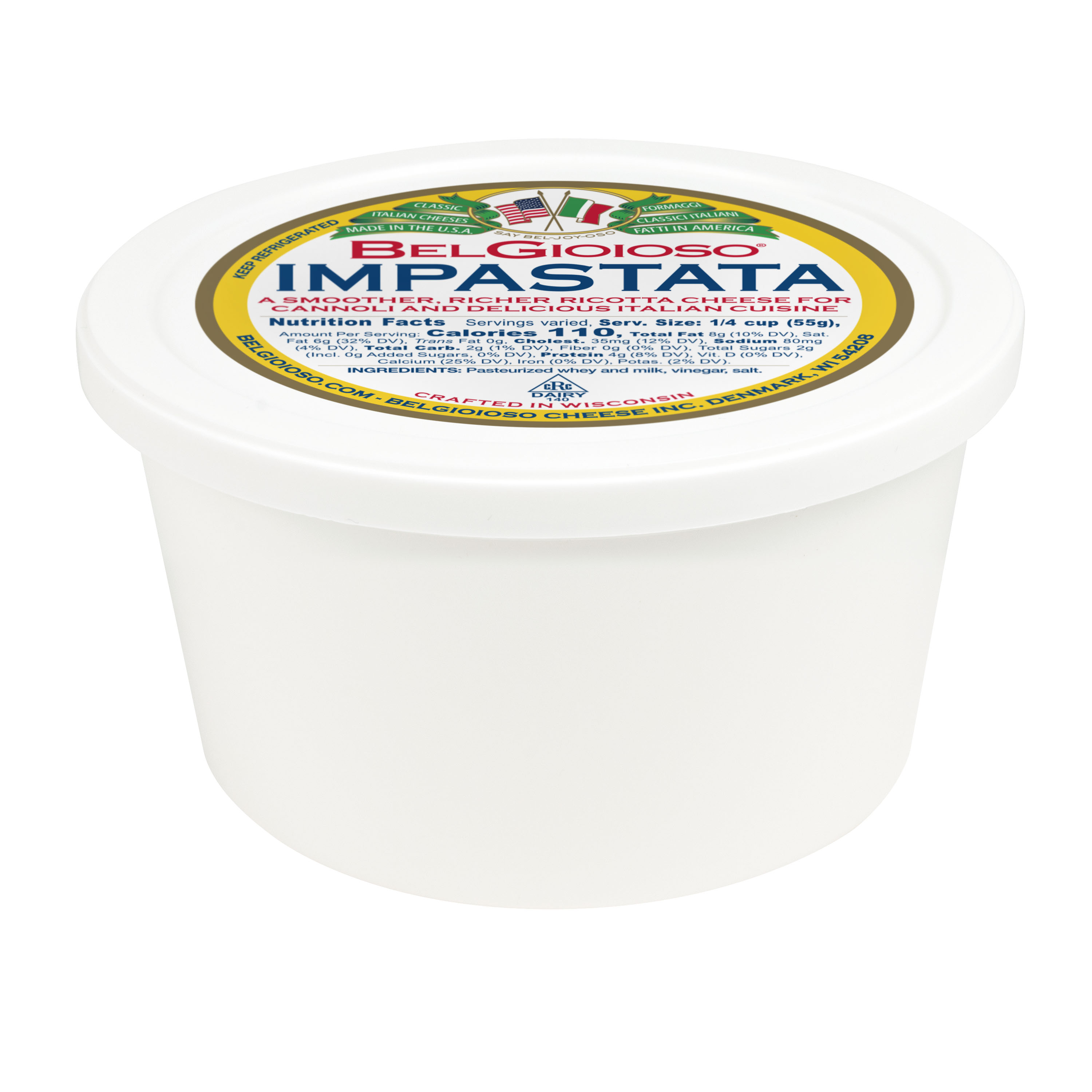 Impastata 1 Lb BelGioioso Cheese