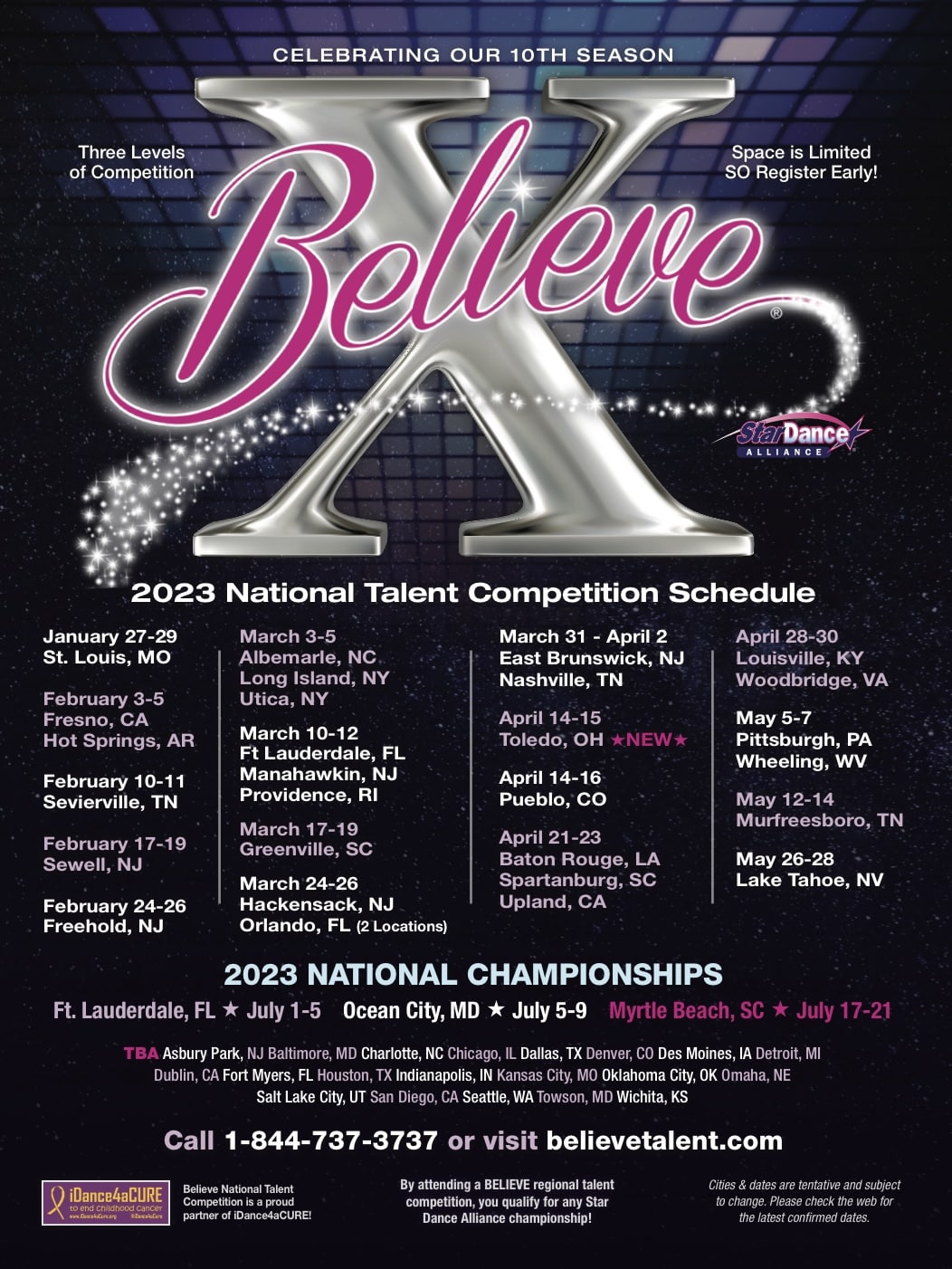 Sevierville Tn Events July 2023 Believe Dance Competition National Dance and Talent Competition