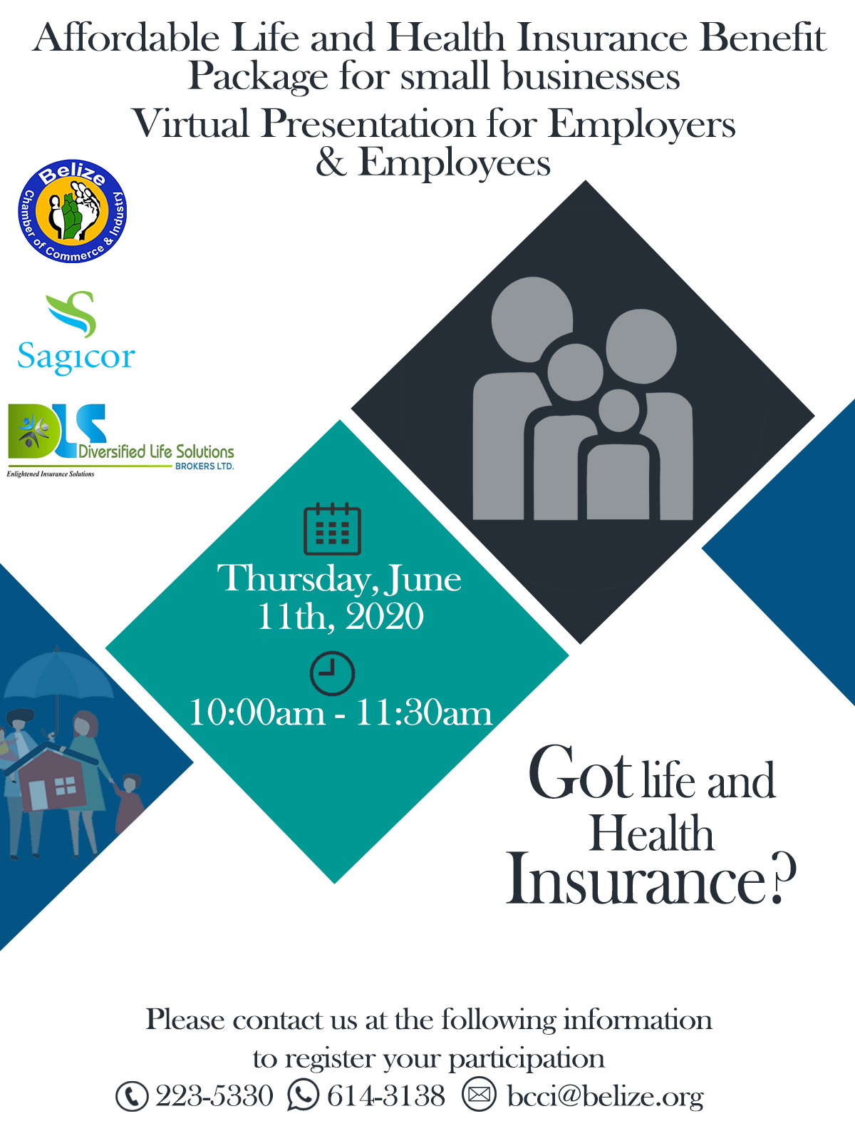 Invitation to Affordable Life & Health Insurance Benefits Package